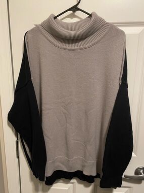 Daily Thread Colorblock Turtleneck Sweater Size 3X